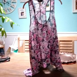 EUC SHEER AND GORGEOUS TANK